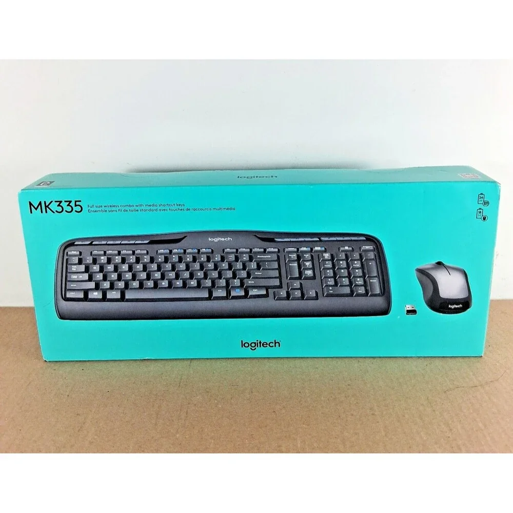 Logitech MK335 Wireless Keyboard & Mouse Combo